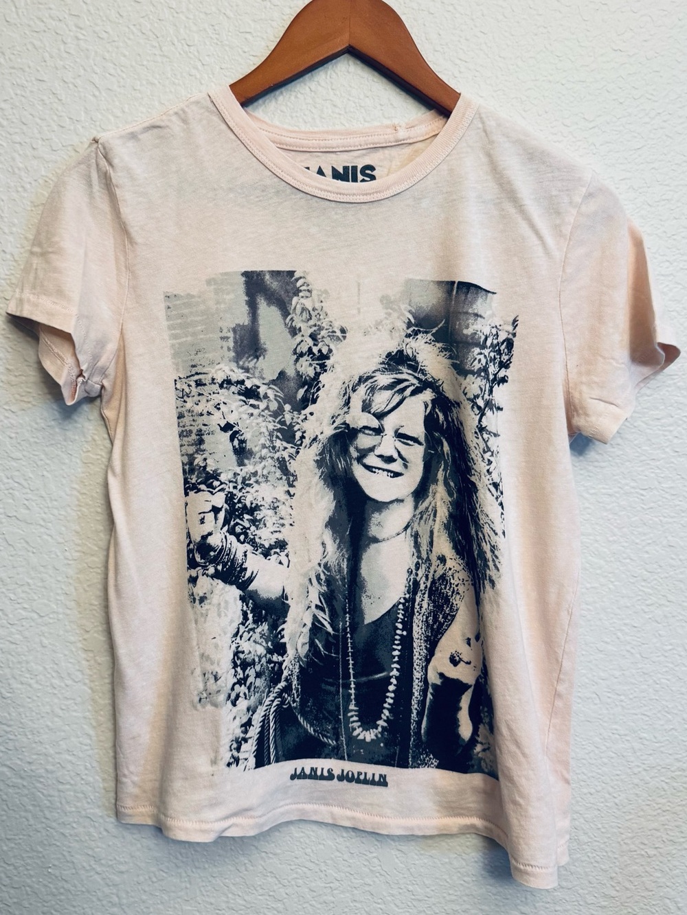 Janis Joplin Lucky Brand Vintage Graphic Tee T-Shirt S